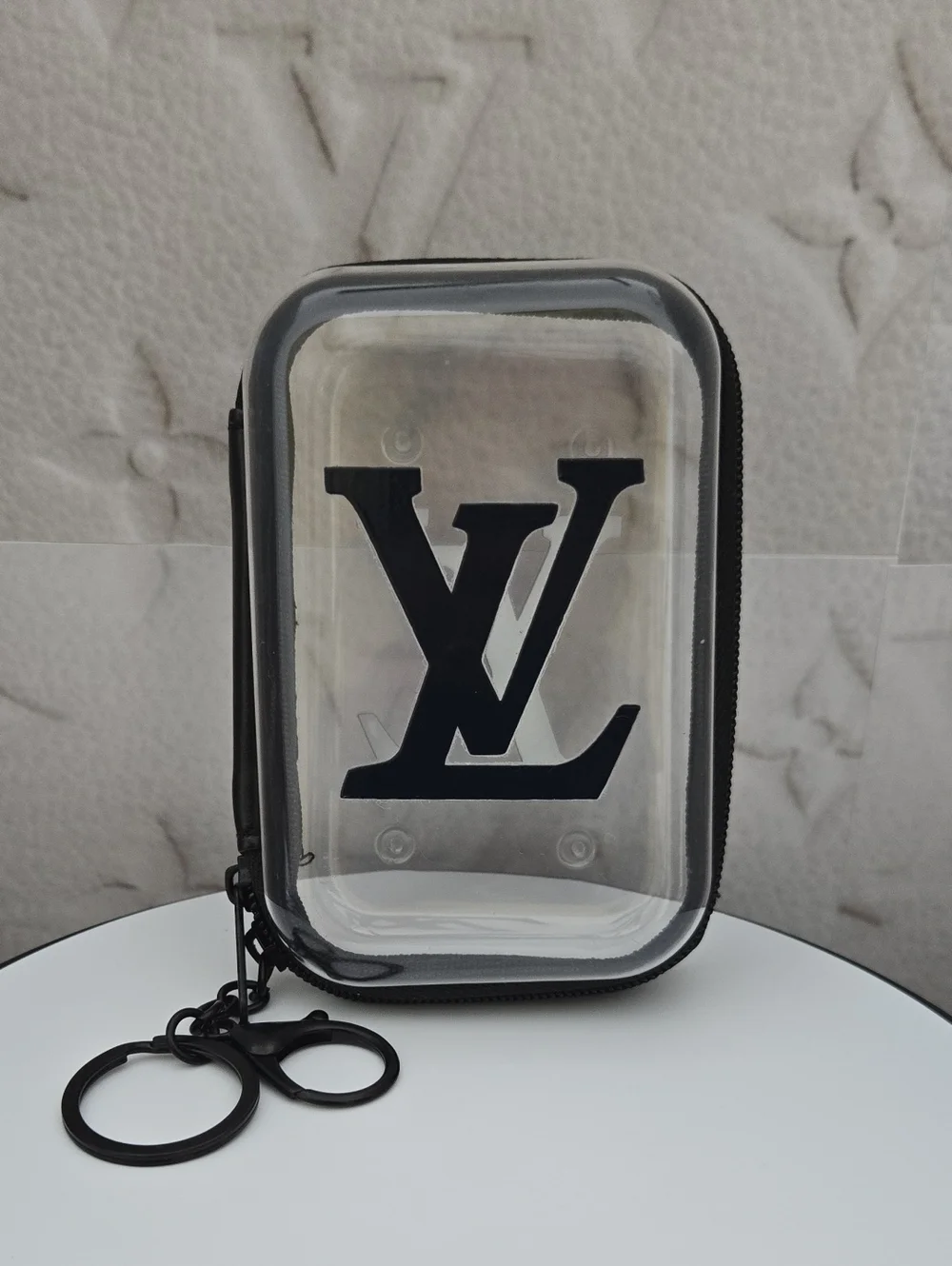 LUX CLEAR POUCH/KEY HOLDER